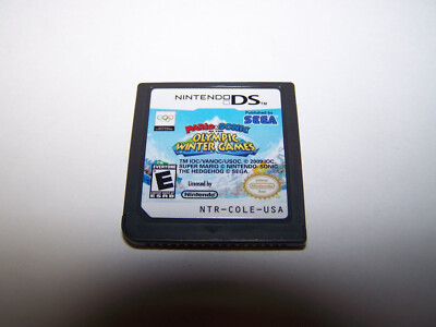 Mario & Sonic at the Olympic Winter Games (Nintendo DS) Lite DSi XL 3DS 2DS Game