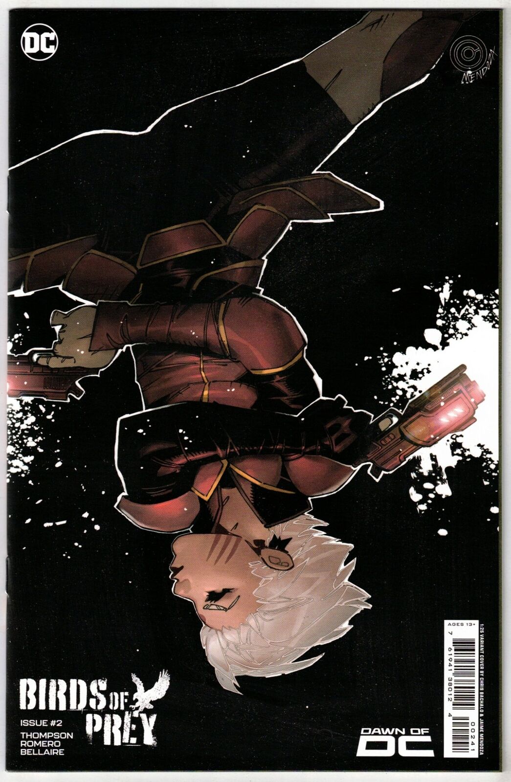 Birds Of Prey #2 D 1:25 Chris Bachalo Card Stock Variant (10/03/2023) Dc