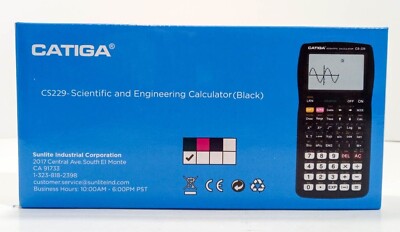 Catiga CS229- Scientific Calculator with Graphic Function -NEW-