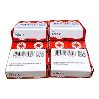 4X Fag 6202-C Rillenkugellager 15X35X11 Mm 6202 Offenes Kugellager