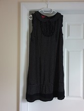 Dress "Monsoon"Collection Black White Size: 10 (UK) Eur 38 SALE