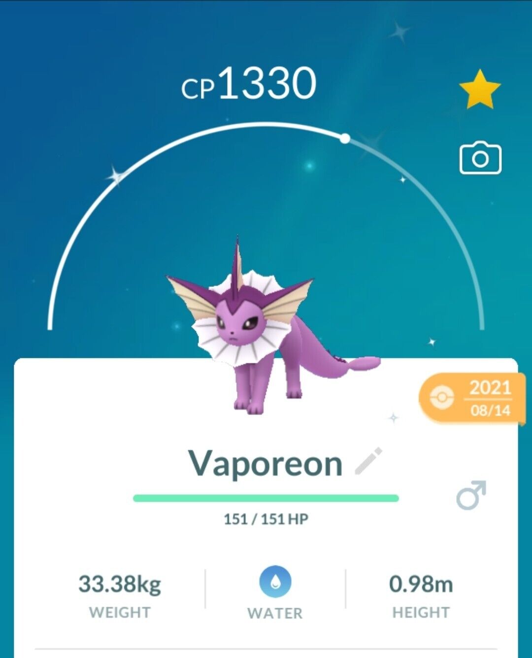 Vaporeon (Pokémon) - Pokémon GO