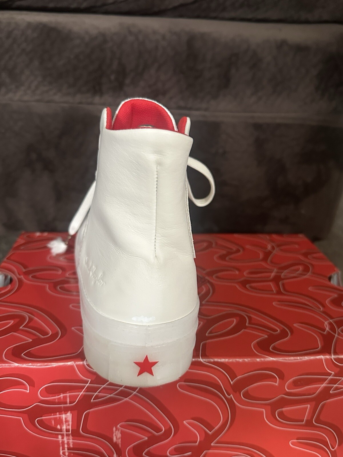 Leather Converse - image 5