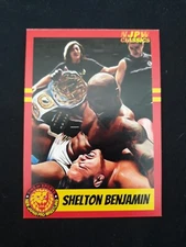 CUSTOM NJPW New Japan Pro Wrestling Trading Card 2021 Shelton Benjamin #136
