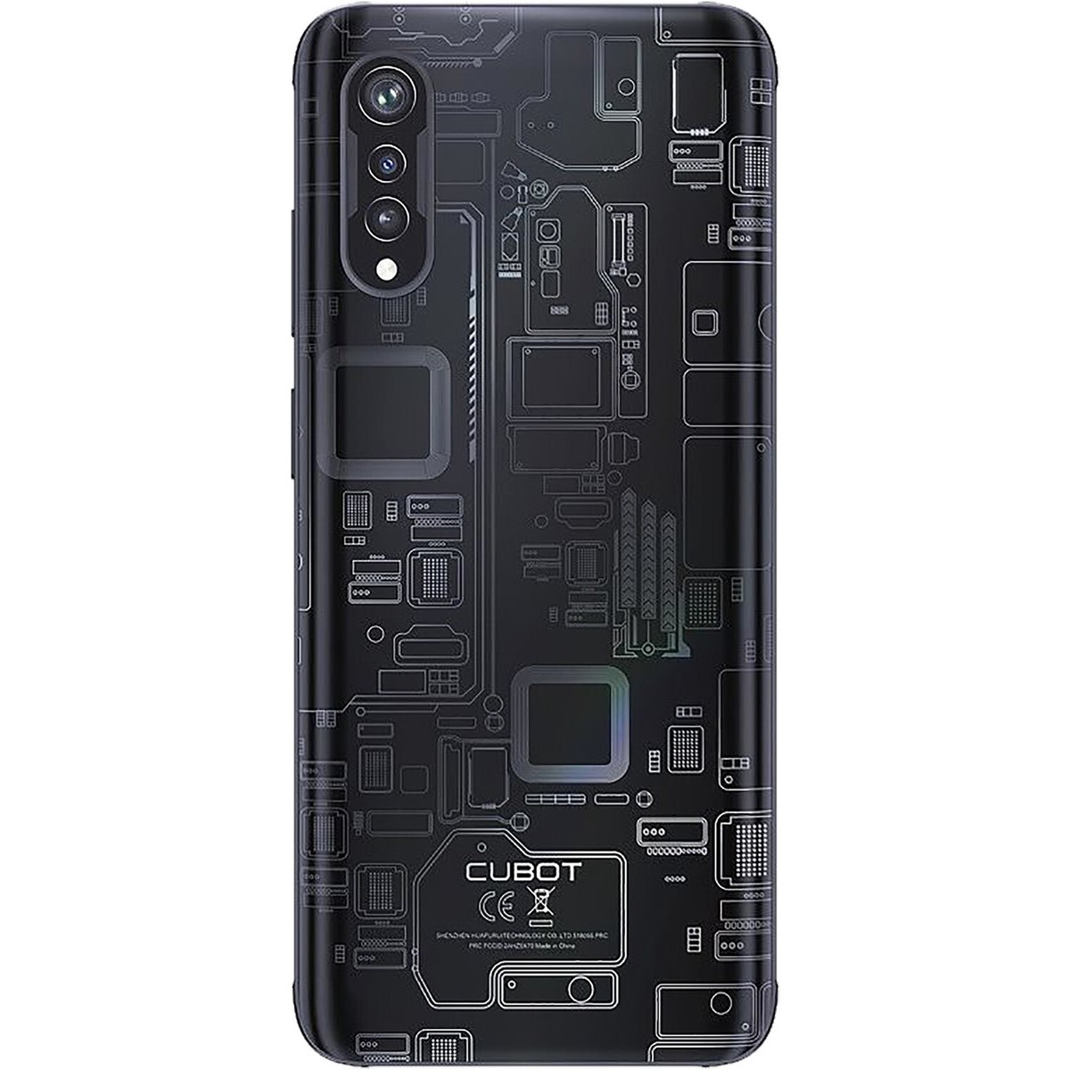 Cubot X70 4G Tech Black 256GB + 12GB Dual-Sim Factory Unlocked GSM