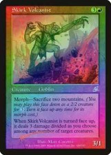 Magic the Gathering SKIRK VOLCANIST #104/143 Scourge Red Foil Uncommon 2003 NM