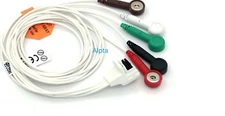 Mortara H3 channel machine holter 5 leads telemetry ECG cable
