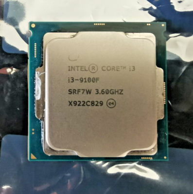 Intel Core i3-9100F GHz Quad-Core (BX80684I39100F) Processor