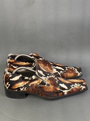 Vero Cuoio New Collection Italian made Origina Cowhide  slip on shoes mens 8(41)