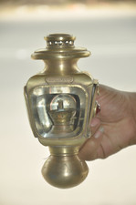 Laiton Vintage Lucidus Unique Forme Fin Cheval Chariot Lampe, Angleterre ?