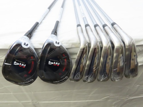 New RH Taylormade M4 Combo Iron Set 4H-PW KBS MAX 85 Regular Flex Steel Shafts - Picture 2 of 11