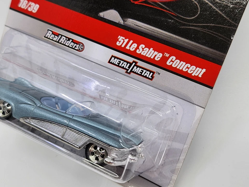 Hot Wheels 🔥 Larry Garage '51 Le Sabre™ Real Riders Metal/Metal 18/39 Foto 4 de 4