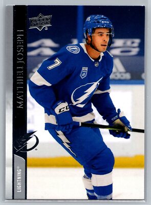 Mathieu Joseph 2020-21 Upper Deck HOCKEY #625 Tampa Bay Lightning