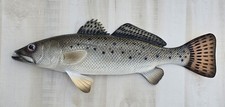 Sea Trout Hand Painted 28" Replica Wall Mount Sculpture Game Fish Salt Water 