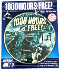 SINGIN' IN THE RAIN America Online Collectible / Install Disc, AOL CD v7.0, Rare