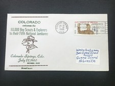 ICOLLECTZONE  US Boy Scout Cover 50th Jamboree  (F400)
