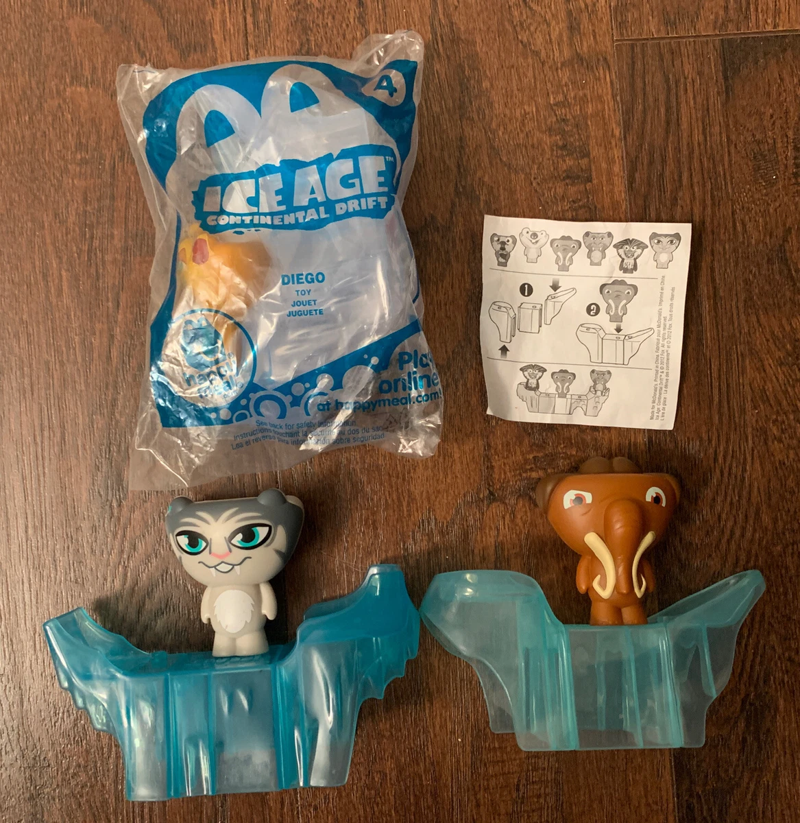 Ice age mcdonalds toys deals