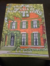 Historic Houses of New York State Coloring Book by Smith, A. G. Unused! 