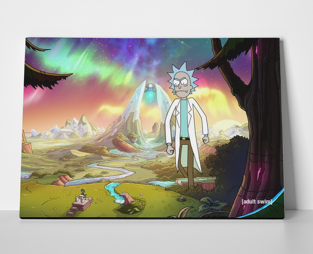 Rick and Morty Toilet Poster or Canvas | eBay