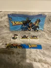 X-Men Marvel-comics Pencil Case Rare Vintage 1994 Collectors Item/3 Erasers/Rule