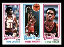 1980 Topps Basketball #43 Cooper Malone Johnson NM/MT *e30