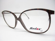 New Vintage Eyeglass Frame Marchon CFG 20 Ladies Retro Brown Tortoise 54 Eye NOS