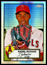 2021 TOPPS CHROME PLATINUM PRISM REFRACTORS #381 RAISEL IGLESIAS