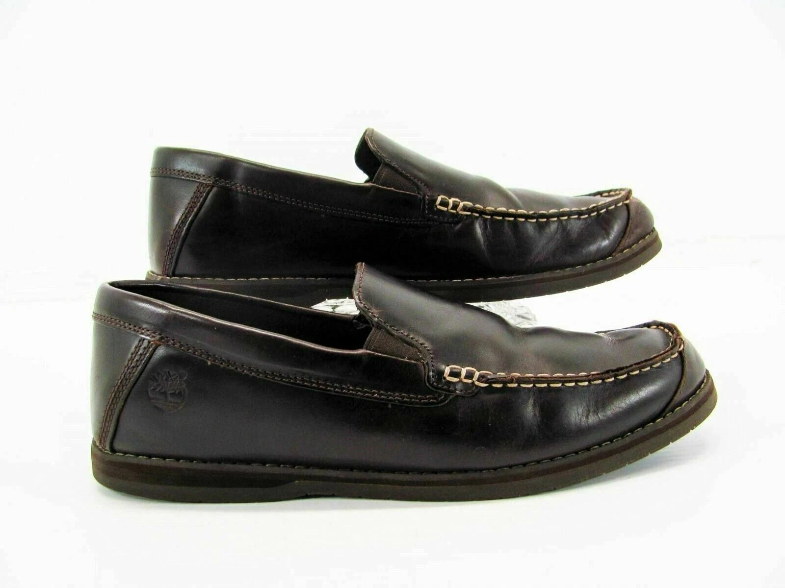 Timberland scarpa uomo bluffon taglia 11M mocassino marrone us