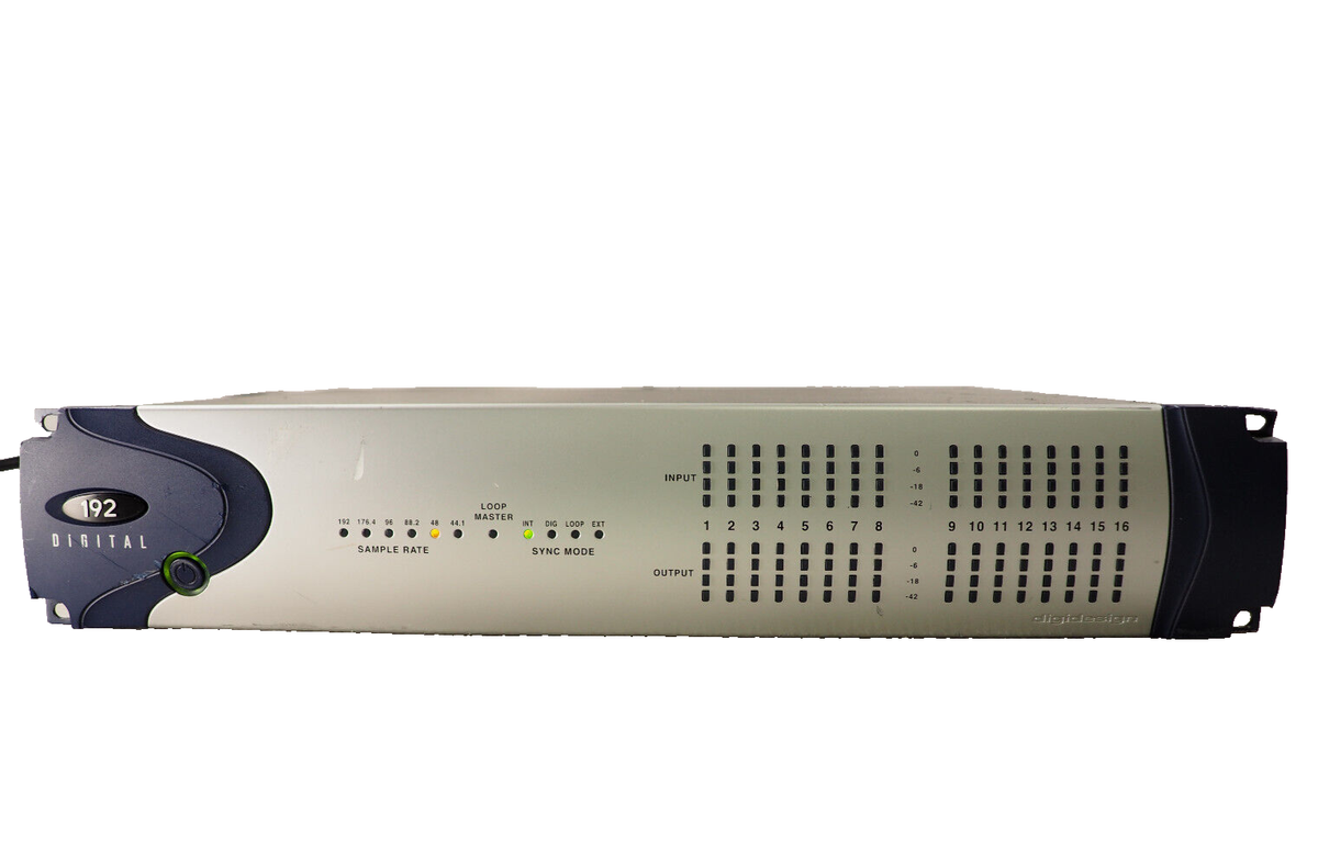 AVID Digidesign 192 DIGITAL I/O MH192-DIO Interface Pro Audio
