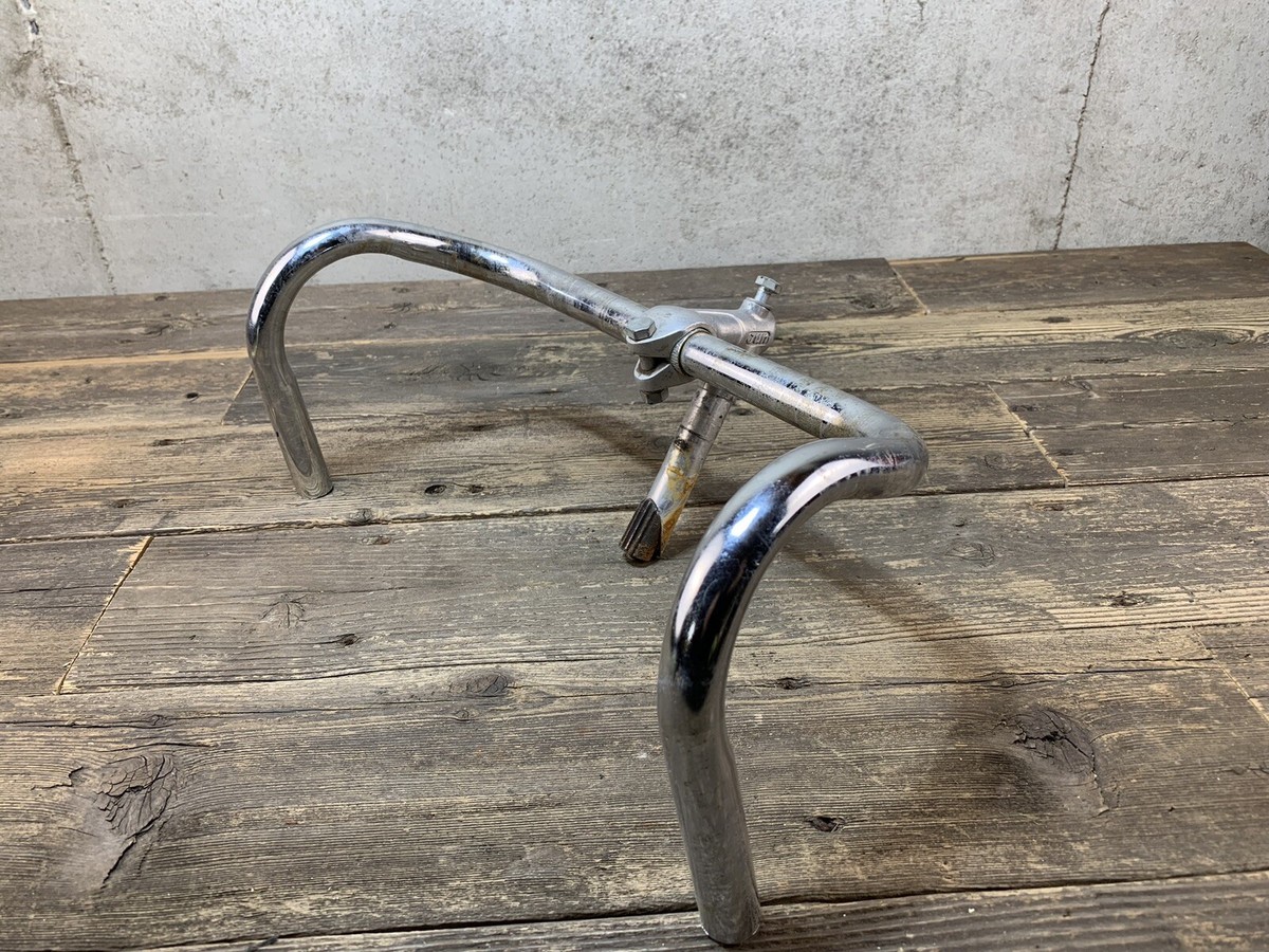 jun vintage road bike stem and handlebars old school | eBay