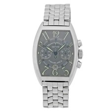FRANCK MULLER Stainless Steel 40mm Casablanca Chronograph 8885 Box Warranty