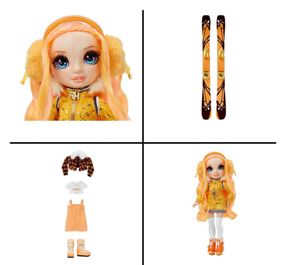 Boneca Rainbow High Winter Break - Poppy Rowan - Pirlimpimpim Brinquedos