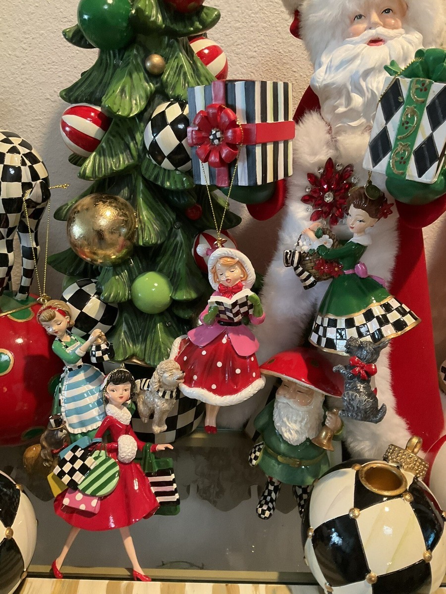 MacKenzie-Childs Wonderful Life Caroler Ornament With Courtly