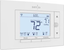 Sensi Smart Thermostat Easy Install Energy Saving HVAC Control Compatible