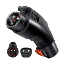 Zanch Tesla to J1772 Adapter, [Military-Grade Quality], Designed for J1772/CC...