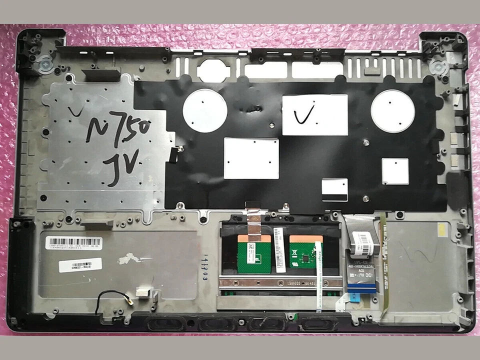 New Silver Palmrest Backlit keyboard For Asus N750 N750J N750JK N750JV - Image 2 of 2