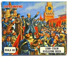 Atlantic Lenin-Stalin Russian Revolution- set 10009 - mint-in-box - 1/72nd scale
