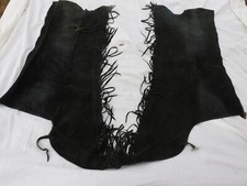 Custom Chap- Parel Western Pleasure Suede Show Chaps Black