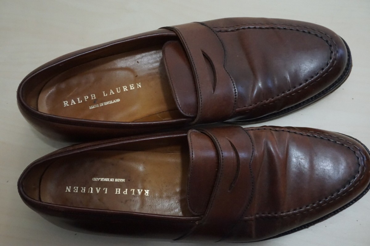 Polo Ralph Lauren C&J England Whiskey Shell Cordovan Marlow Shoes 13D Polo Ralph Lauren C&J England Whiskey Shell Cordovan Marlow  main image 2