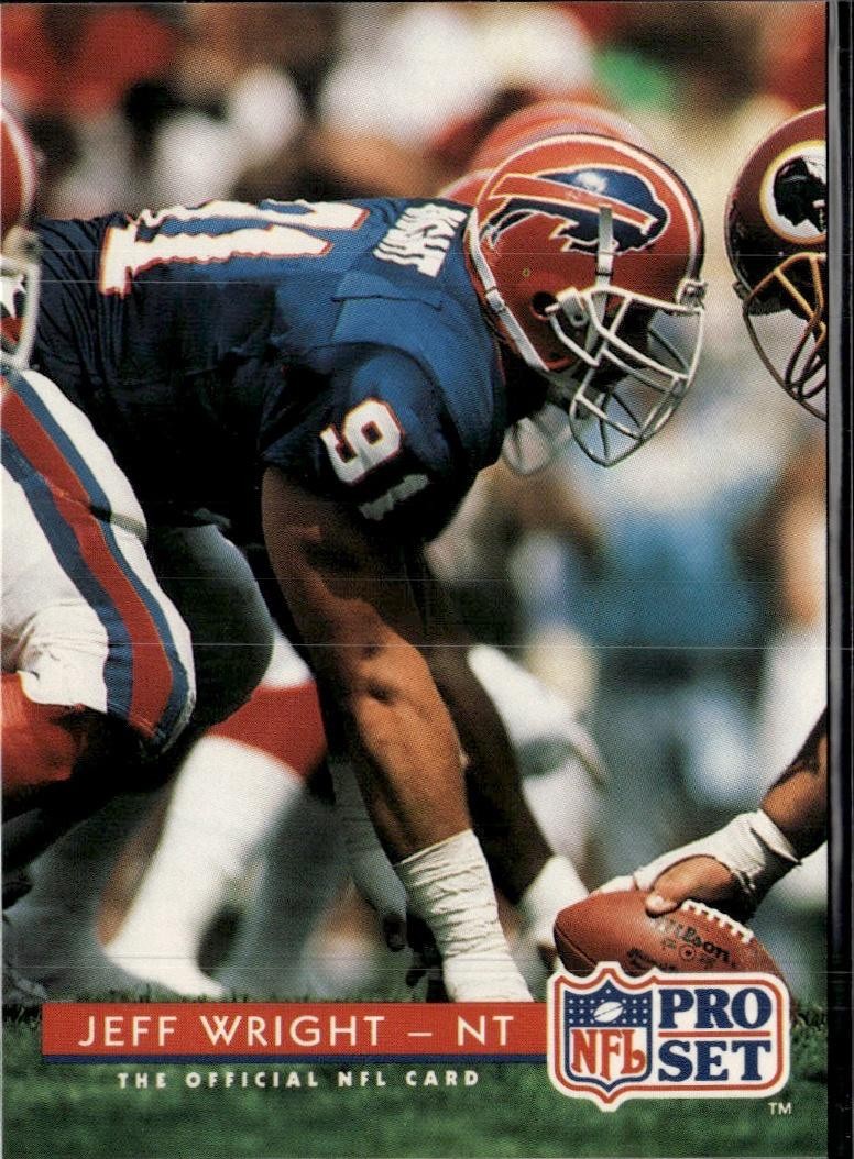 1992 Pro Set #107 Jeff Wright