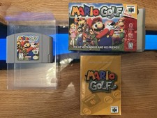 Mario Golf Nintendo 64 N64 Complete CIB