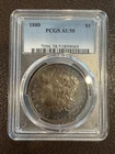 1880 Morgan Silver Dollar $1 PCGS AU58 ~ Toned ~ Free US Shipping - NR Auction