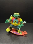 Sewer Surfer Mike Vintage TMNT 1990 Action Figure 100% Complete Ninja Turtles