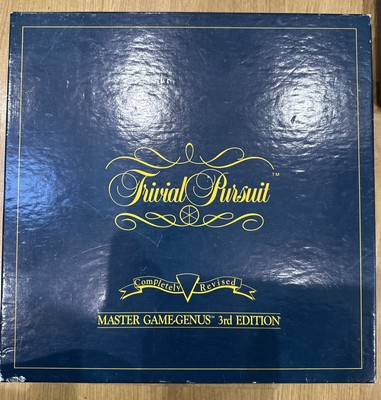 Trivial Pursuit Master Game Genus 3rd Edition 1992