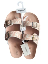 Capelli New York Comfort Sole Sandals Pink Size 11 - FREE SHIPPING