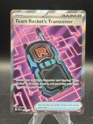 Team Rocket's Transceiver 263/217 Full Art Holo (2026) Ascended Hero s Pokemon