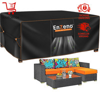 GartenmöBel Abdeckung Wasserdicht Winterfest 420D Oxford Rechteckig 220X220X90Cm