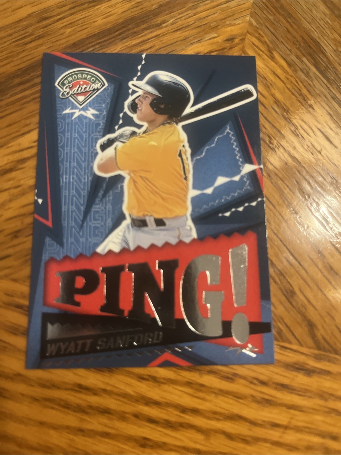 2024 Panini Prospect Edition Wyatt Sanford Ping! Insert #17