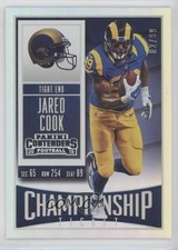 2015 Panini Contenders Championship Ticket 82/99 Jared Cook #25 0l1