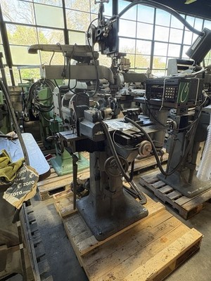 Deckel GK21 3D Engraver / Milling Machine With Hass Model S5C Rotary Indexer.